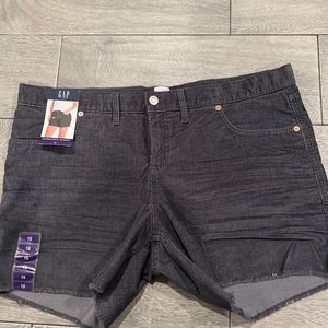 Grey Gap corduroy Shorts